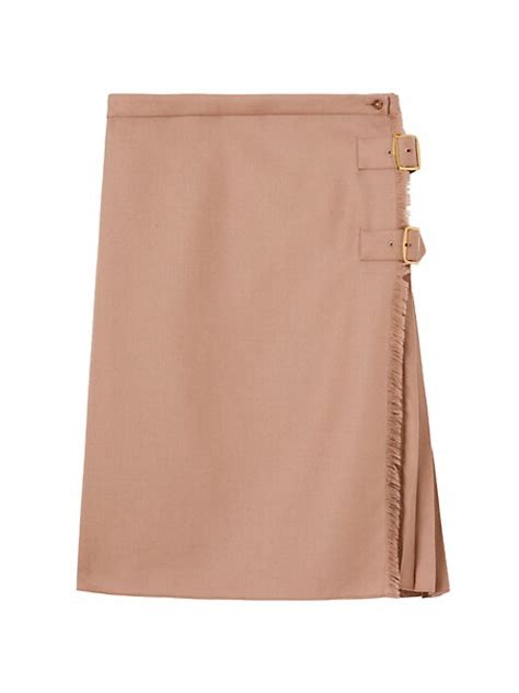 burberry buckle skirt